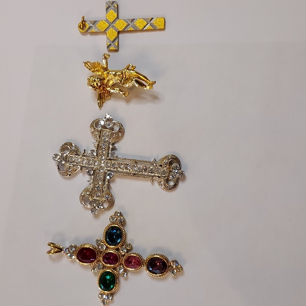 Religious Costume Jewelry Lot